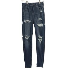 AMERICAN Eagle Outfitters Curvy Hi-Rise Jegging Size 2Reg [91]